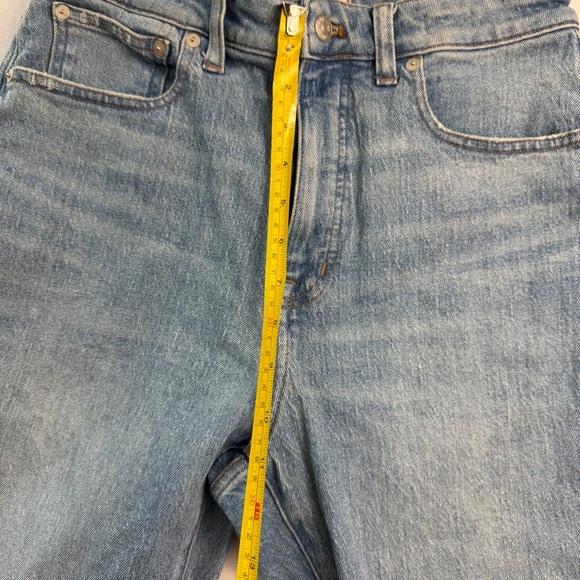 Madewell Curvy 90s Straight Jeans Women’s 28 High Rise Stretch Classic Casual - Picture 10 of 13